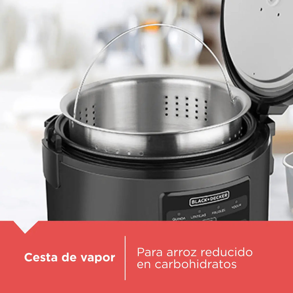 Olla Digital Multifuncion Black & Decker 3 Litros - Muebles Dummi