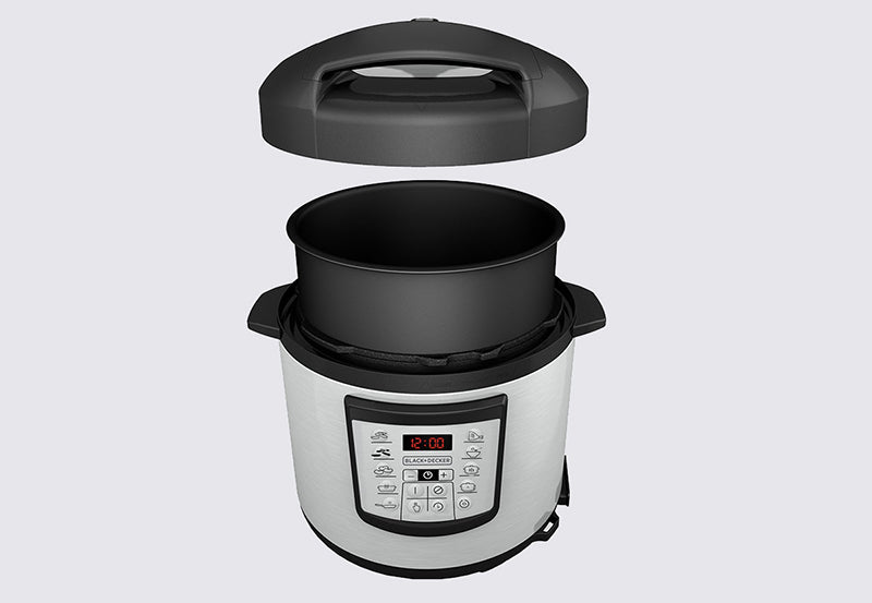 Olla Multifuncional BLACK+DECKER de 5.7 Litros - Muebles Dummi