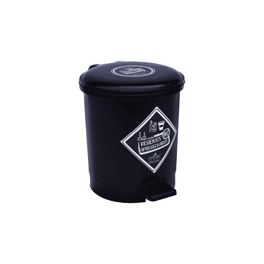 Papelera de Pedal Redonda 3,5 L - Muebles Dummi