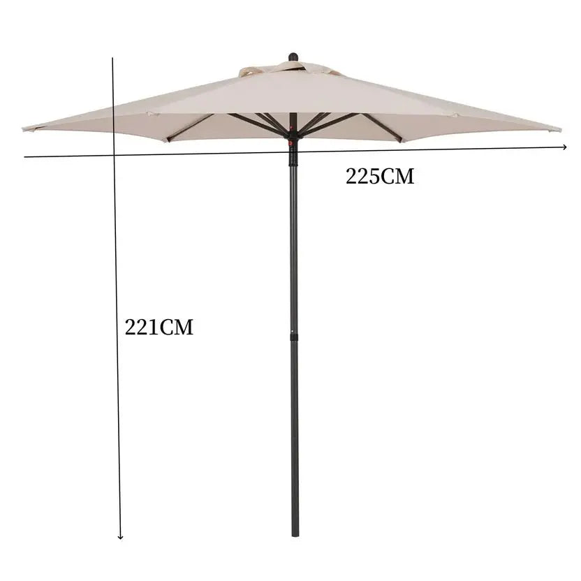 Parasol Central 2.25 Metros - Muebles Dummi