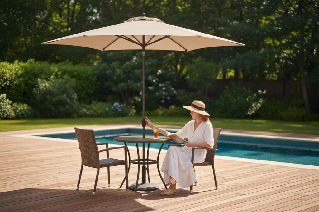 Parasol Central 2.25 Metros - Muebles Dummi