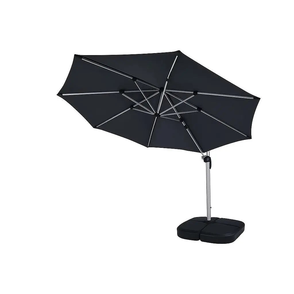 Parasol Lateral 3 Metros LED Solar - Muebles Dummi