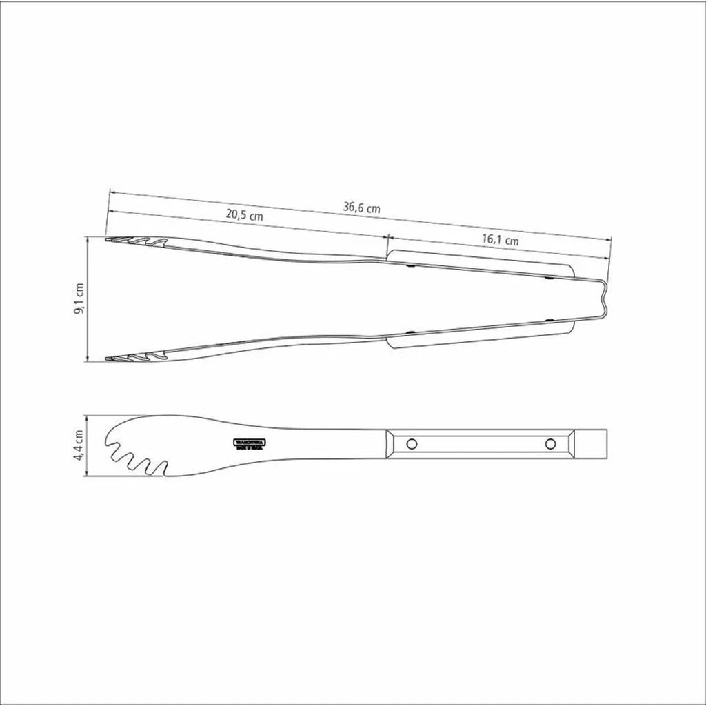 Pinza para Carne Churrasco - Tramontina Polywood - Muebles Dummi
