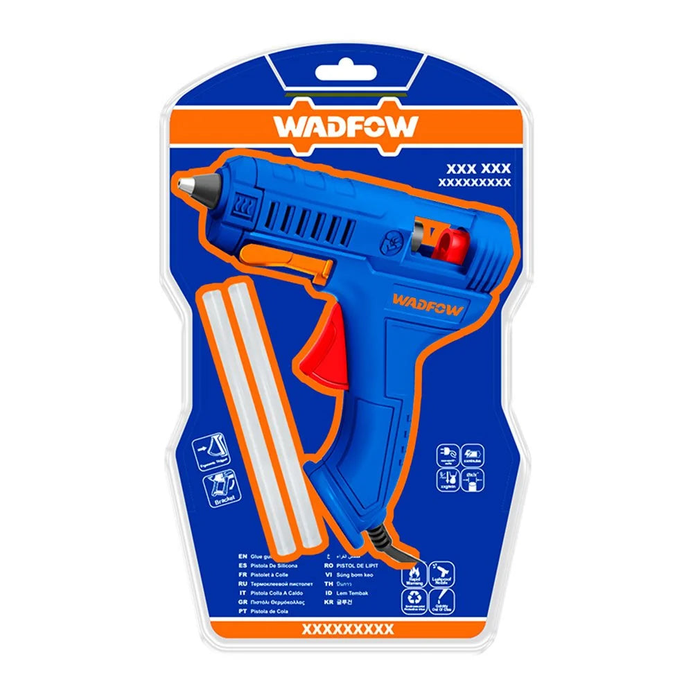 Pistola de Silicona WADFOW 110V incluye 2 Barras UWGL1407