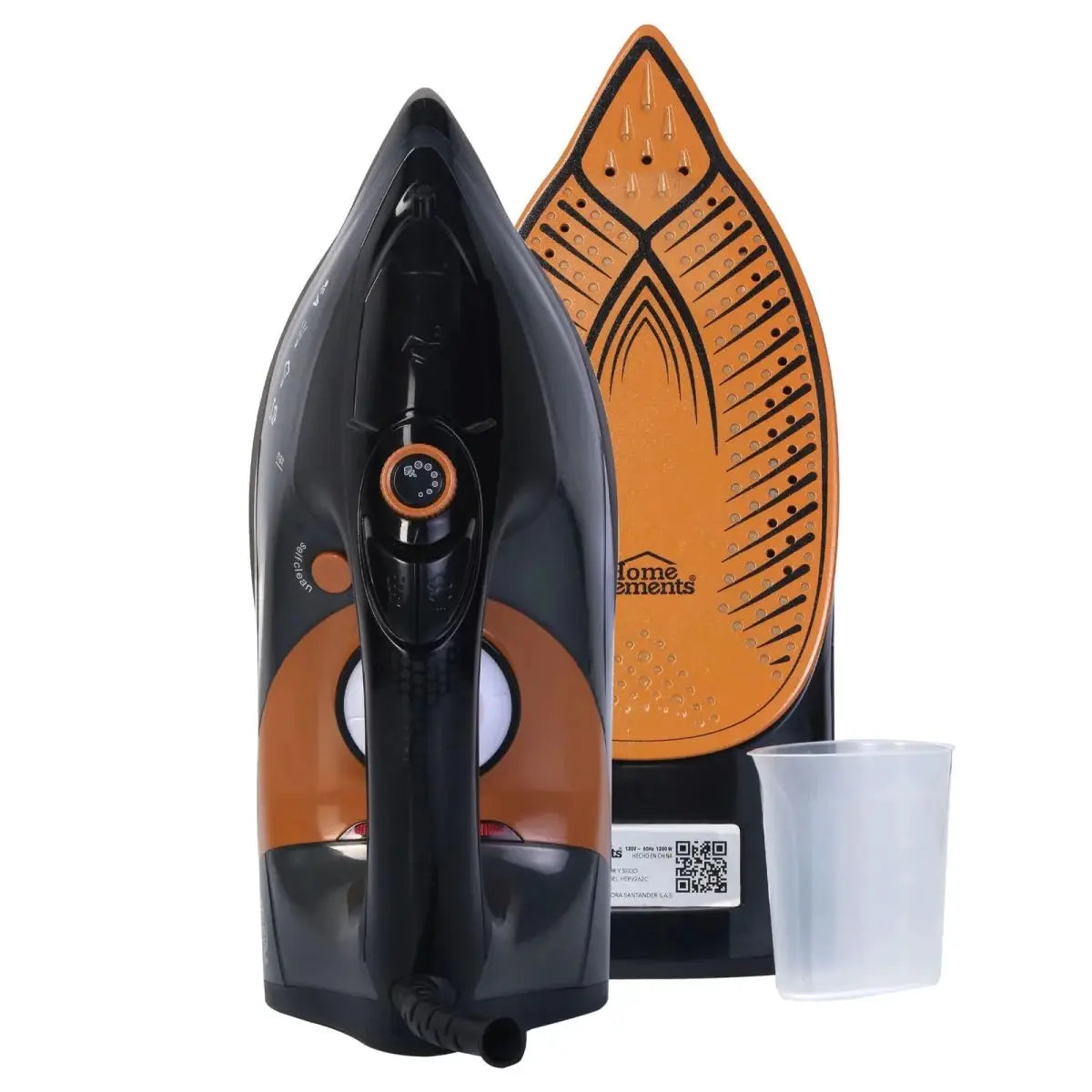 Plancha a Vapor y Seco Steam Iron Ceramic - Home Elements - Muebles Dummi
