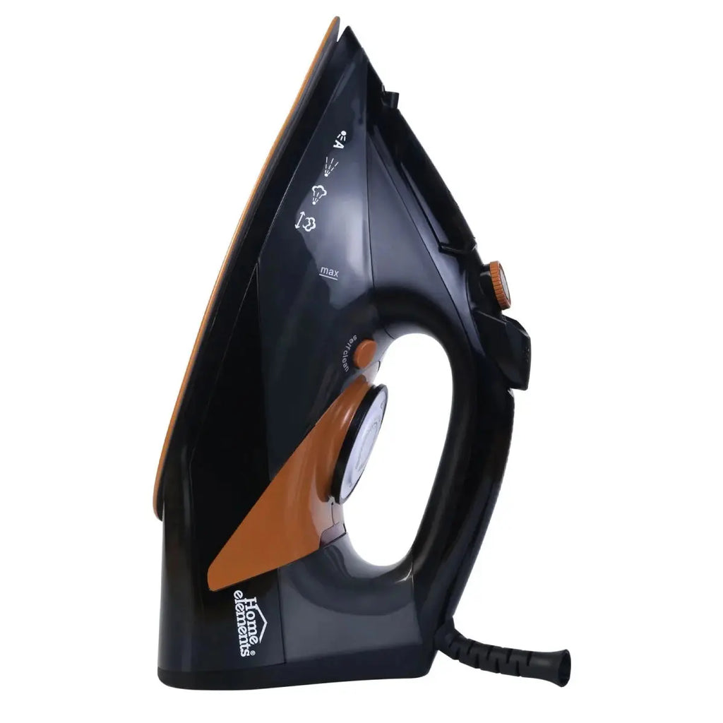 Plancha a Vapor y Seco Steam Iron Ceramic - Home Elements - Muebles Dummi