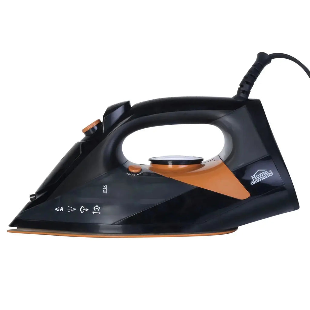 Plancha a Vapor y Seco Steam Iron Ceramic - Home Elements - Muebles Dummi