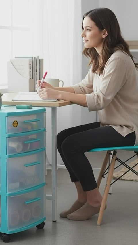 Combo Gavetero Con Silla Eames