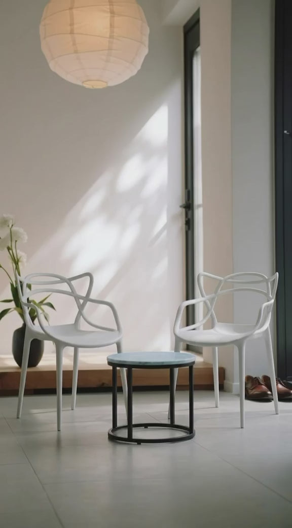Set De Balcon - 2 Sillas Con Mesa