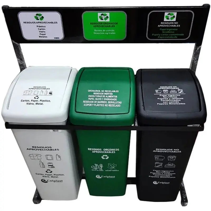 Punto Ecológico 55 L - Colplast - Muebles Dummi