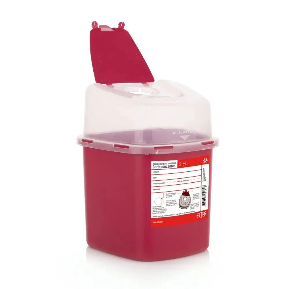 Recipiente Residuos Cortopunzante 2.8L - Muebles Dummi
