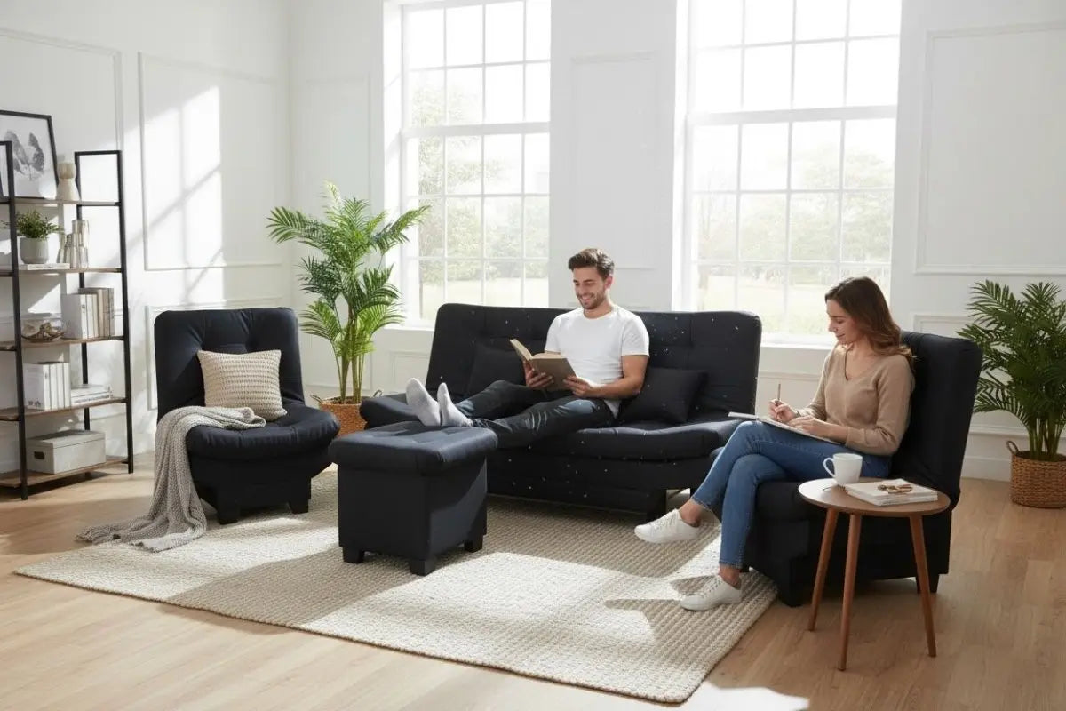 Sala Antirasguño Click Clack - Muebles Dummi
