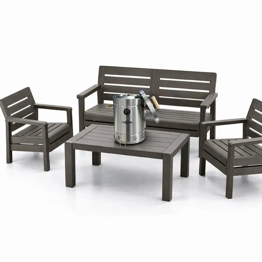 Sala Baru 4 Puestos RIMAX Con Barril Dummi de Obsequio! - Muebles Dummi