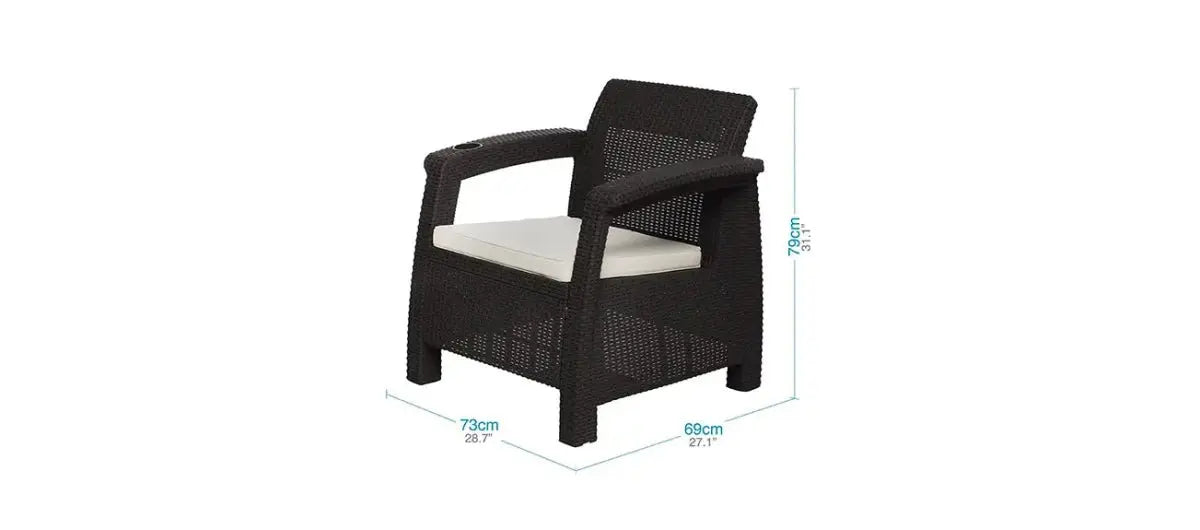 Juego de Sala Ferrara Premium - MQ - Muebles Dummi