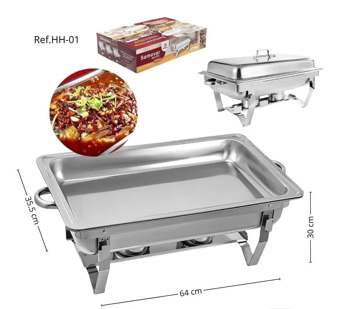 Samovar Profesional en Acero Inoxidable - Muebles Dummi