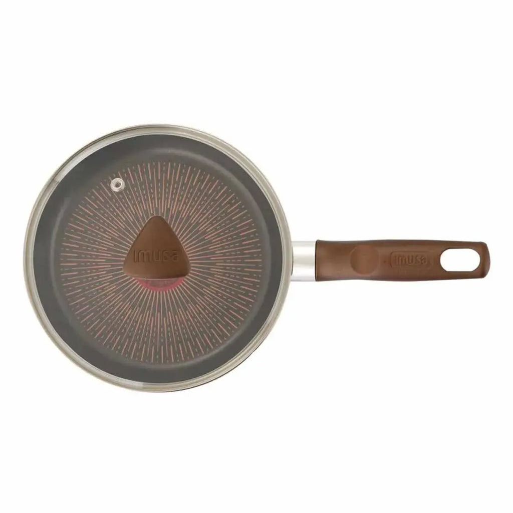 Sartén IMUSA Cambiatón 2026 20cm Antiadherente Tapa de Vidrio - Muebles Dummi