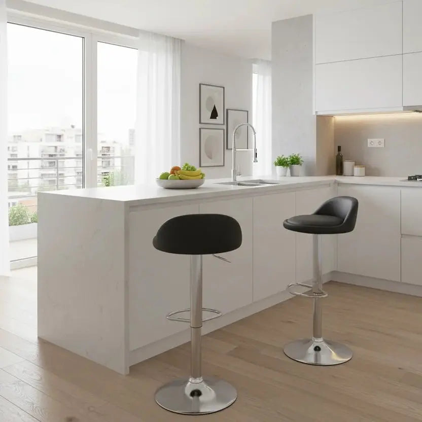 Set de 2 Sillas / Butaco Bar Con Cojin - Muebles Dummi