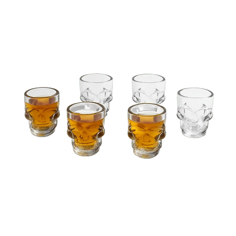 Set de Copas Calavera x6 - Muebles Dummi