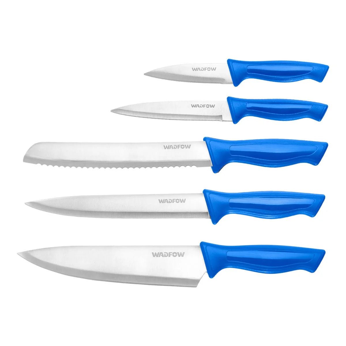 Set de Cuchillos 5 piezas en Acero Inoxidable - Muebles Dummi