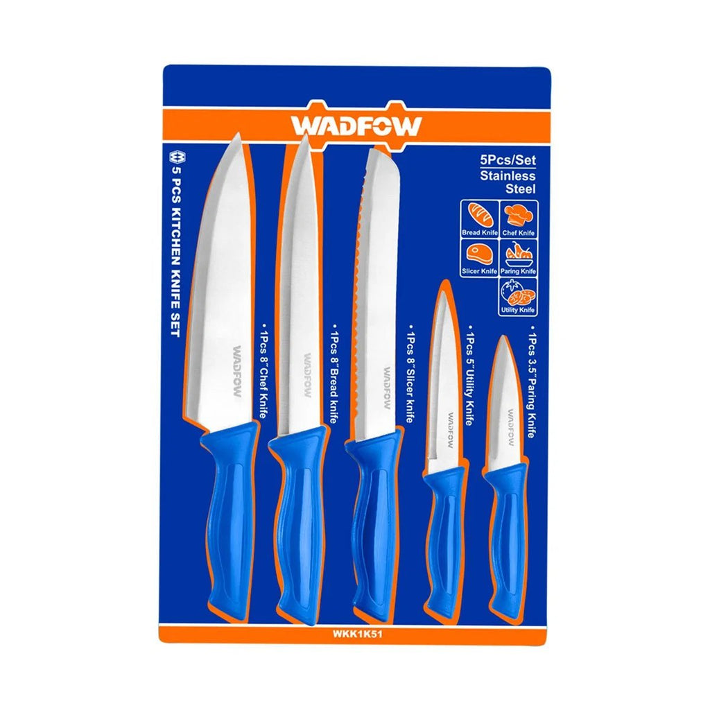 Set de Cuchillos 5 piezas en Acero Inoxidable - Muebles Dummi