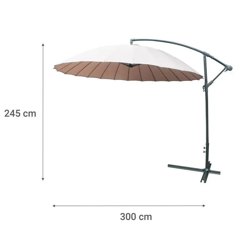 Set de Lujo Para Exterior - Parasol Con Set de 4 Puestos - Muebles Dummi