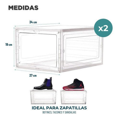 Set X2 Organizador de Zapatos De Lujo - Zapatero - Muebles Dummi