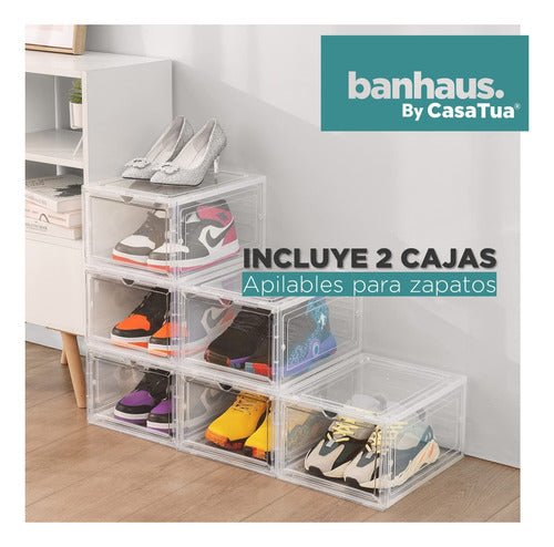 Set X2 Organizador de Zapatos De Lujo - Zapatero - Muebles Dummi