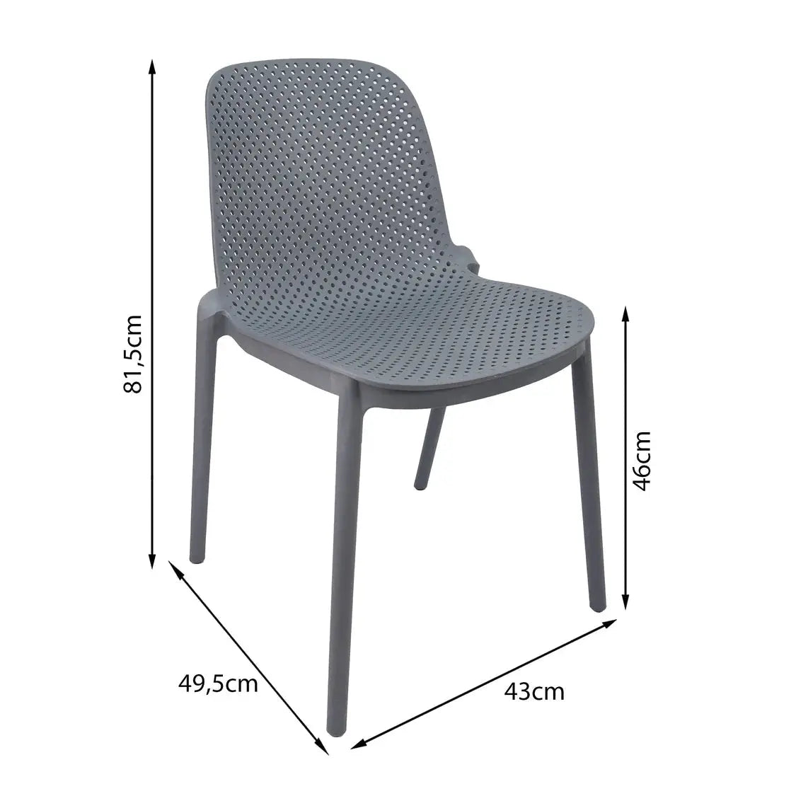 Silla Berlin Para Exterior - Muebles Dummi