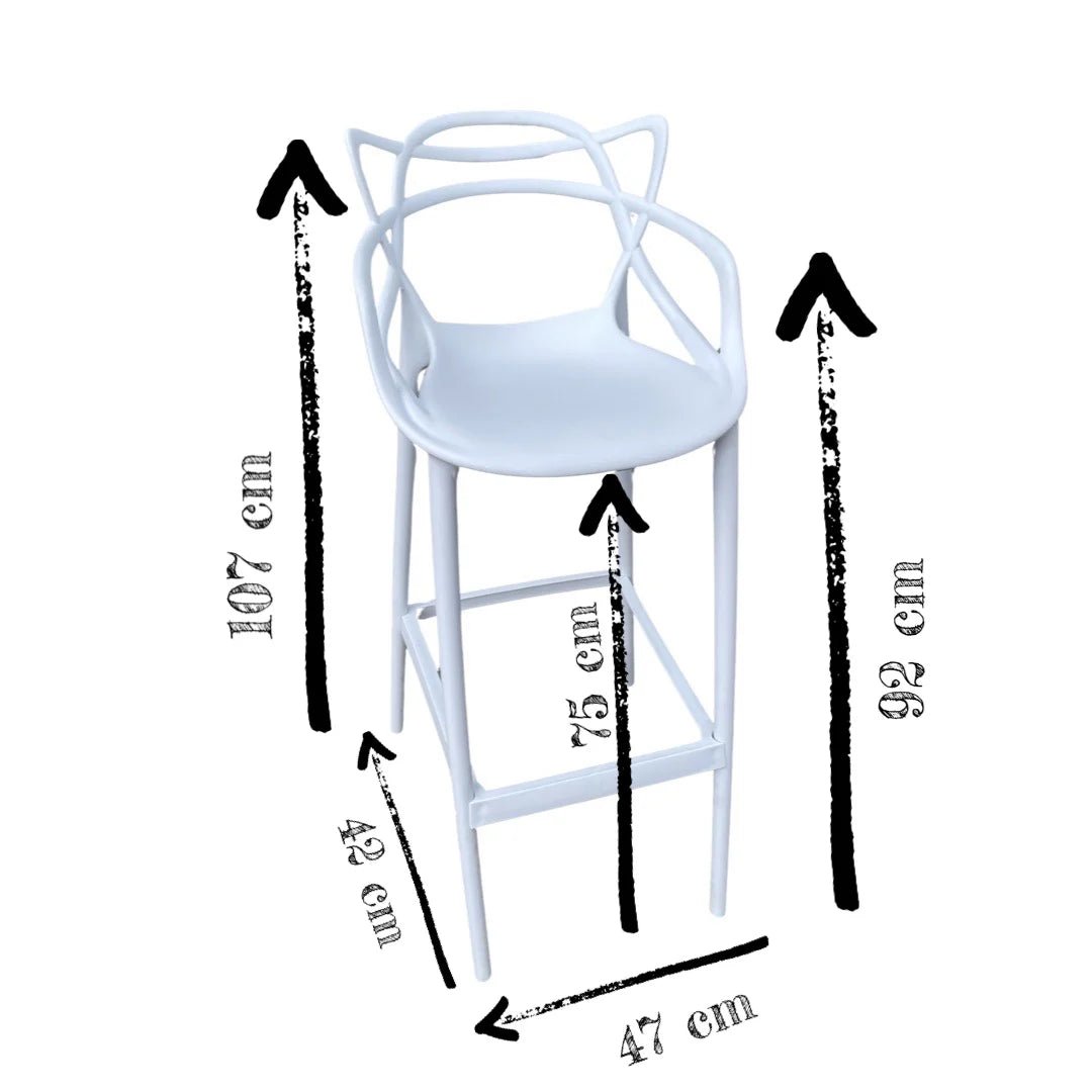 Silla Butaco Sidney Para Barra - Muebles Dummi