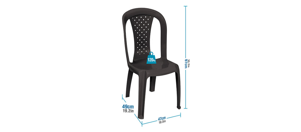 Silla Clásica Apilable - MQ - Muebles Dummi