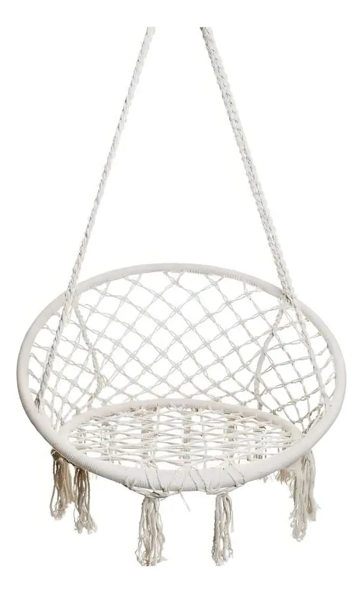 Silla Colgante Tejida - Muebles Dummi