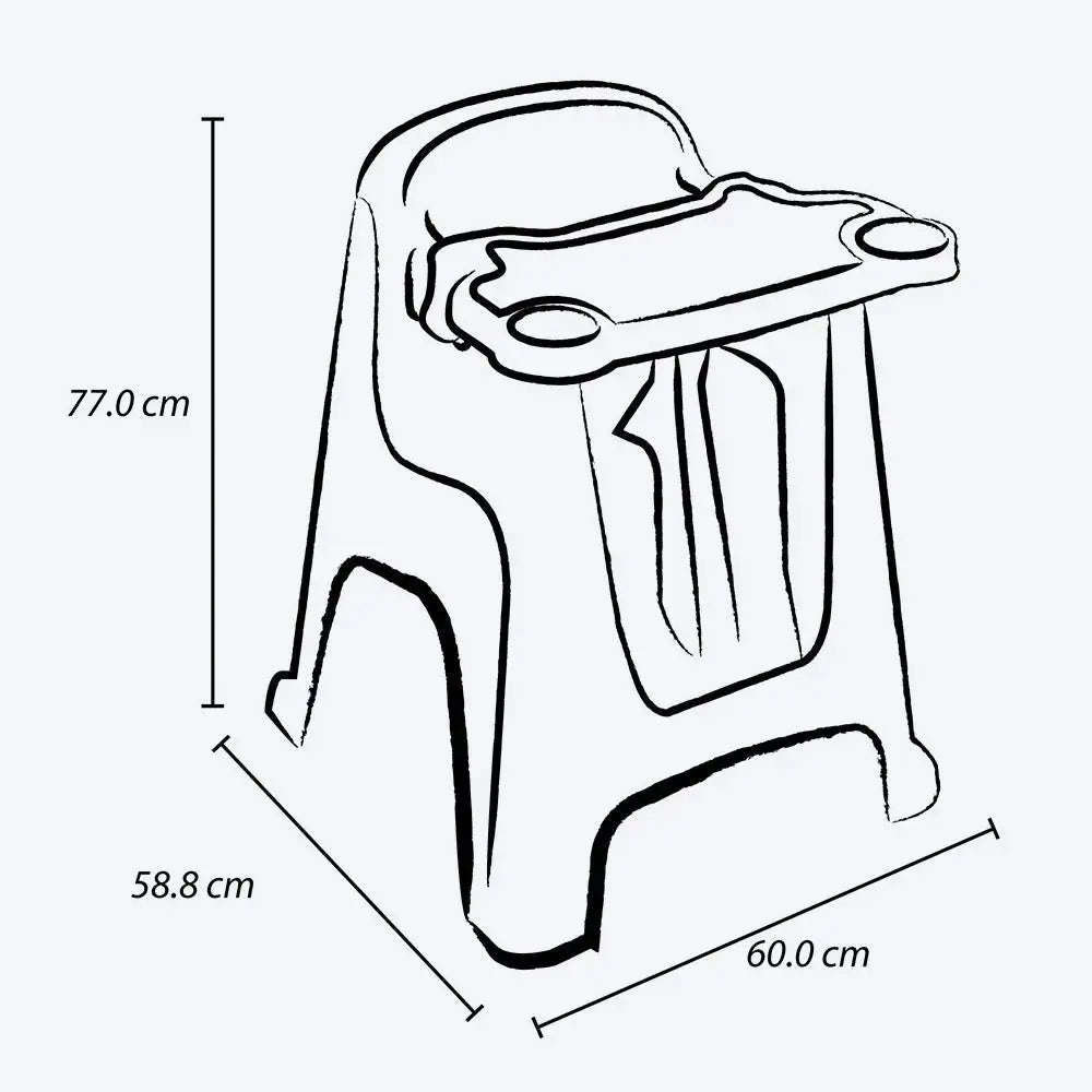 Silla Comedor Para Bebe - Rimax - Muebles Dummi
