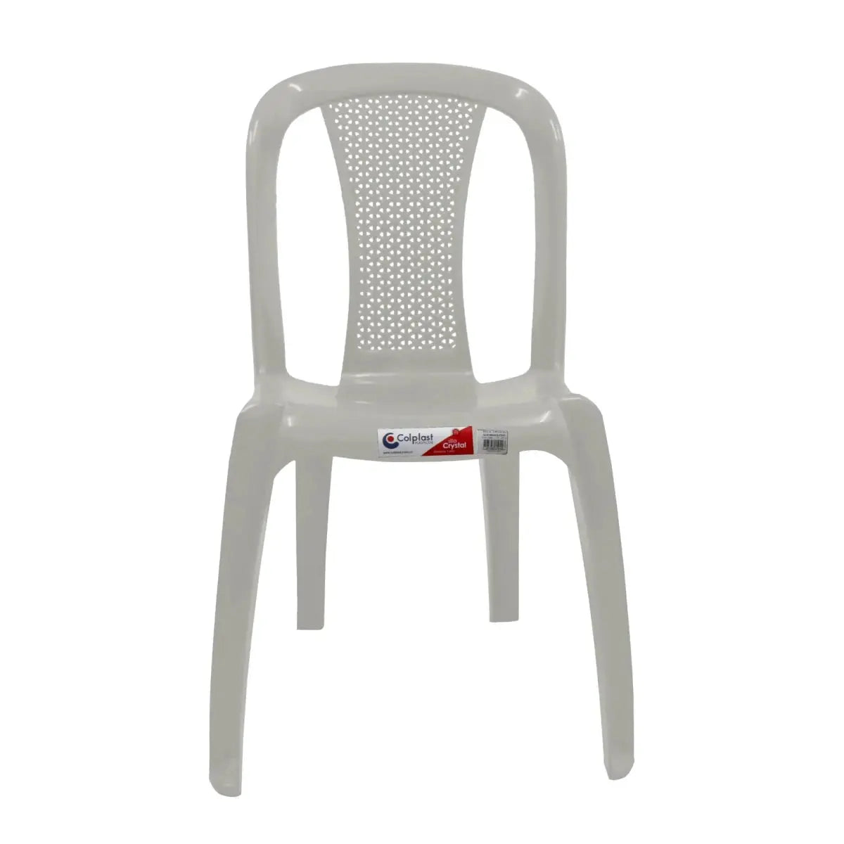 Silla Crystal Sin Brazos - Colplast - Muebles Dummi