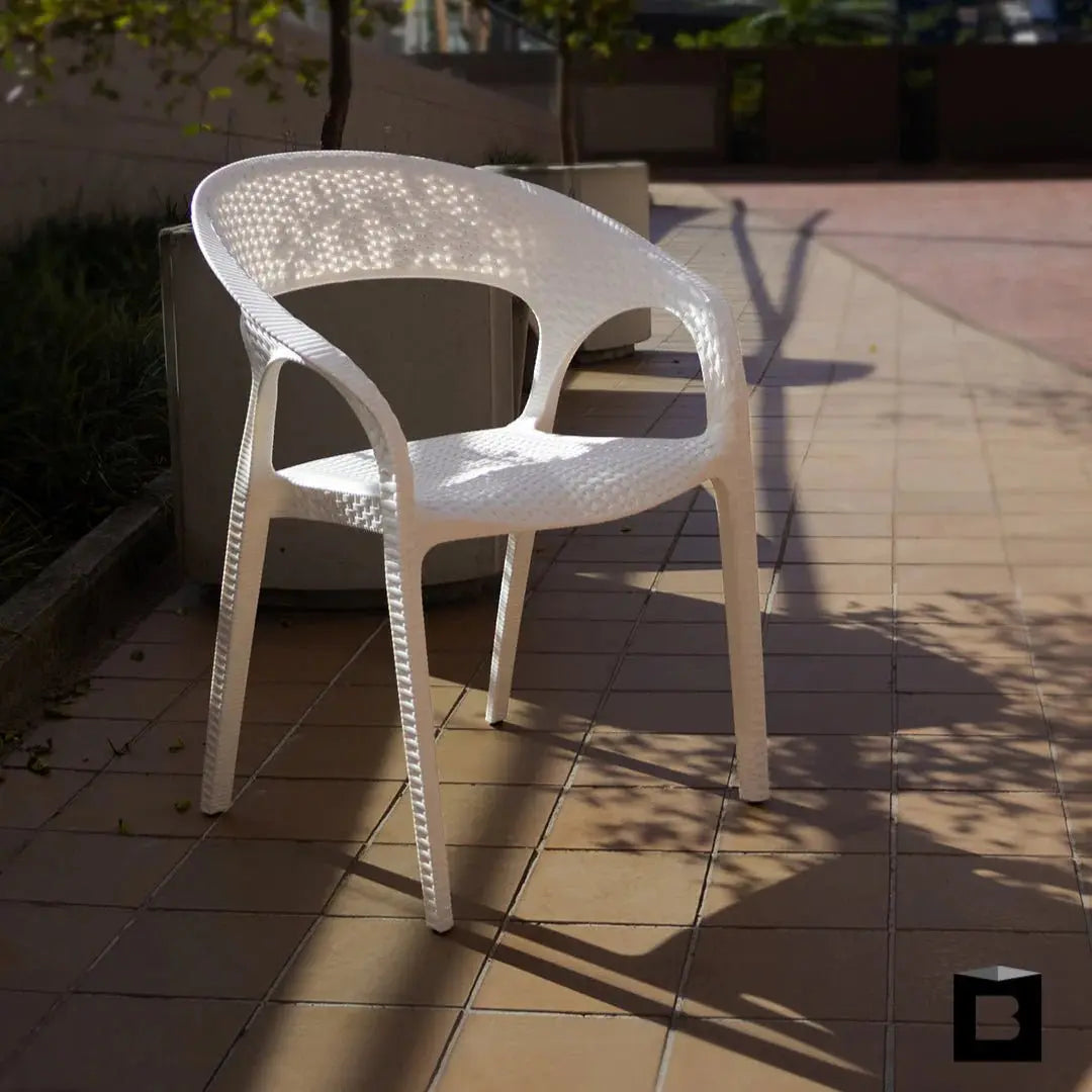 Silla Curve Para Exterior Rattan - Muebles Dummi