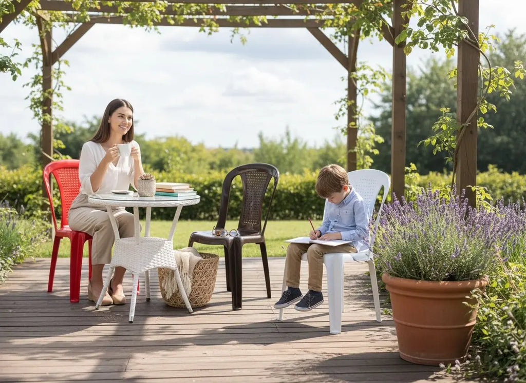 Silla Explorer Sin Brazos - Colplast - Muebles Dummi