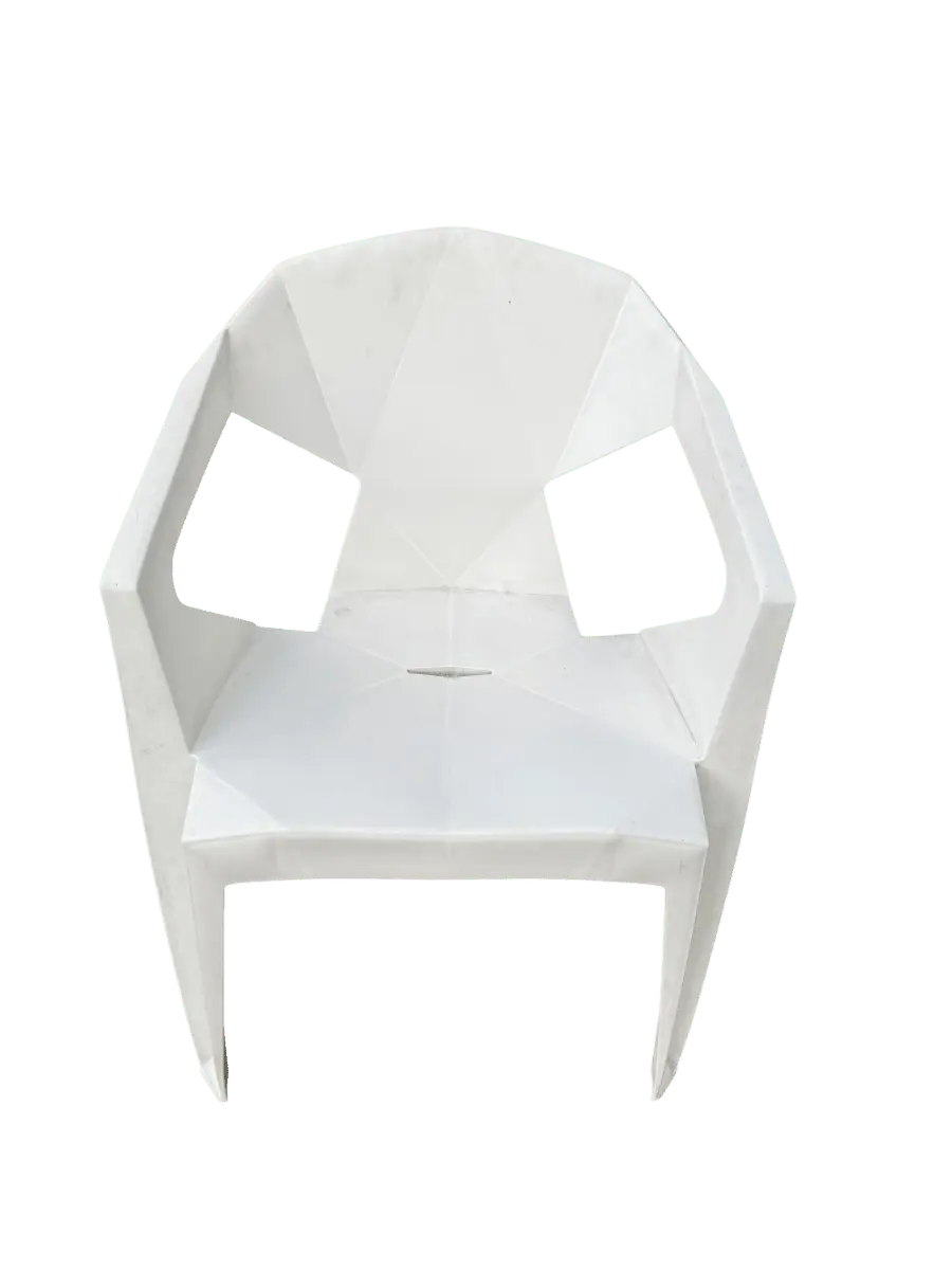 SILLA GEOMETRICA PLASTICA - Muebles Dummi