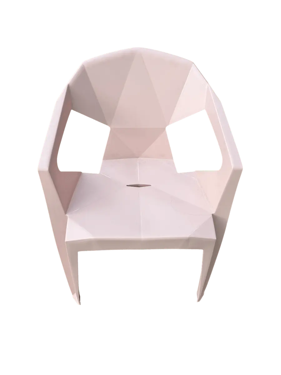 SILLA GEOMETRICA PLASTICA - Muebles Dummi