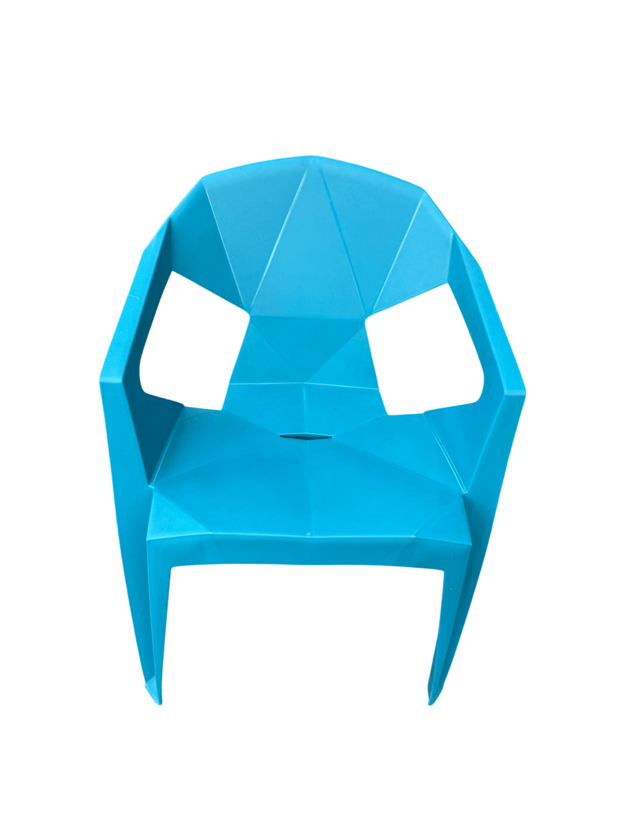 SILLA GEOMETRICA PLASTICA - Muebles Dummi