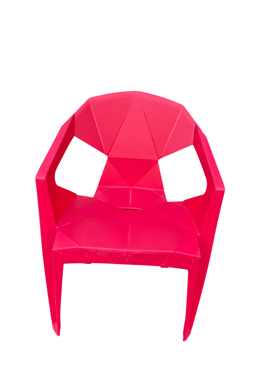 SILLA GEOMETRICA PLASTICA - Muebles Dummi