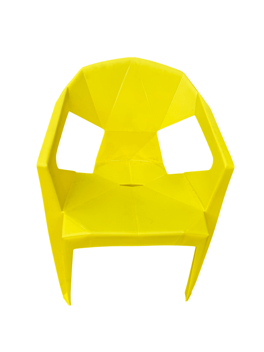 SILLA GEOMETRICA PLASTICA - Muebles Dummi