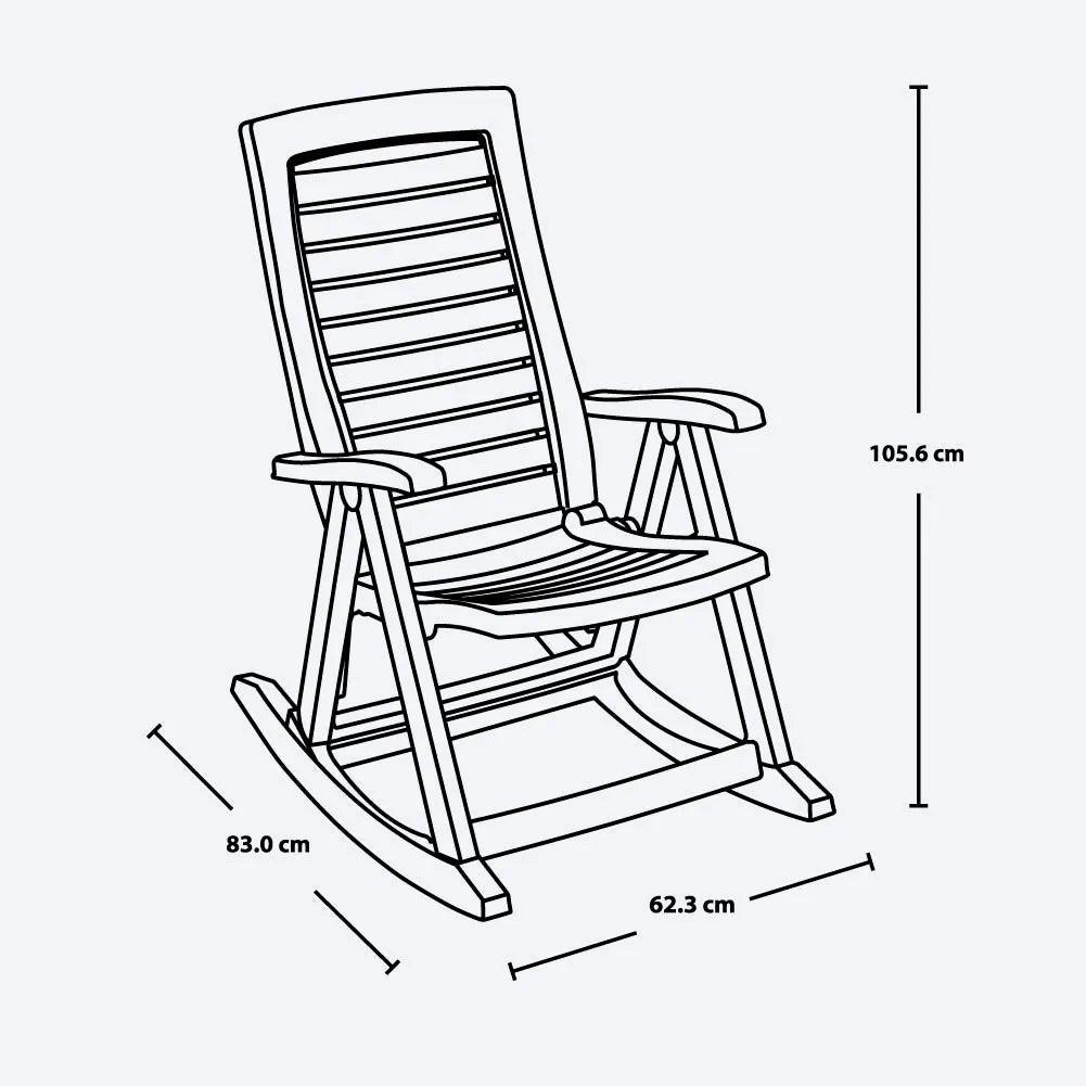 Silla Mecedora - Rimax - Muebles Dummi