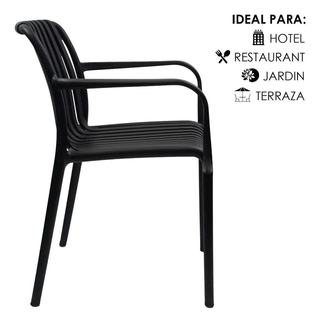 Silla Mono Bloque Ergonomica - Muebles Dummi