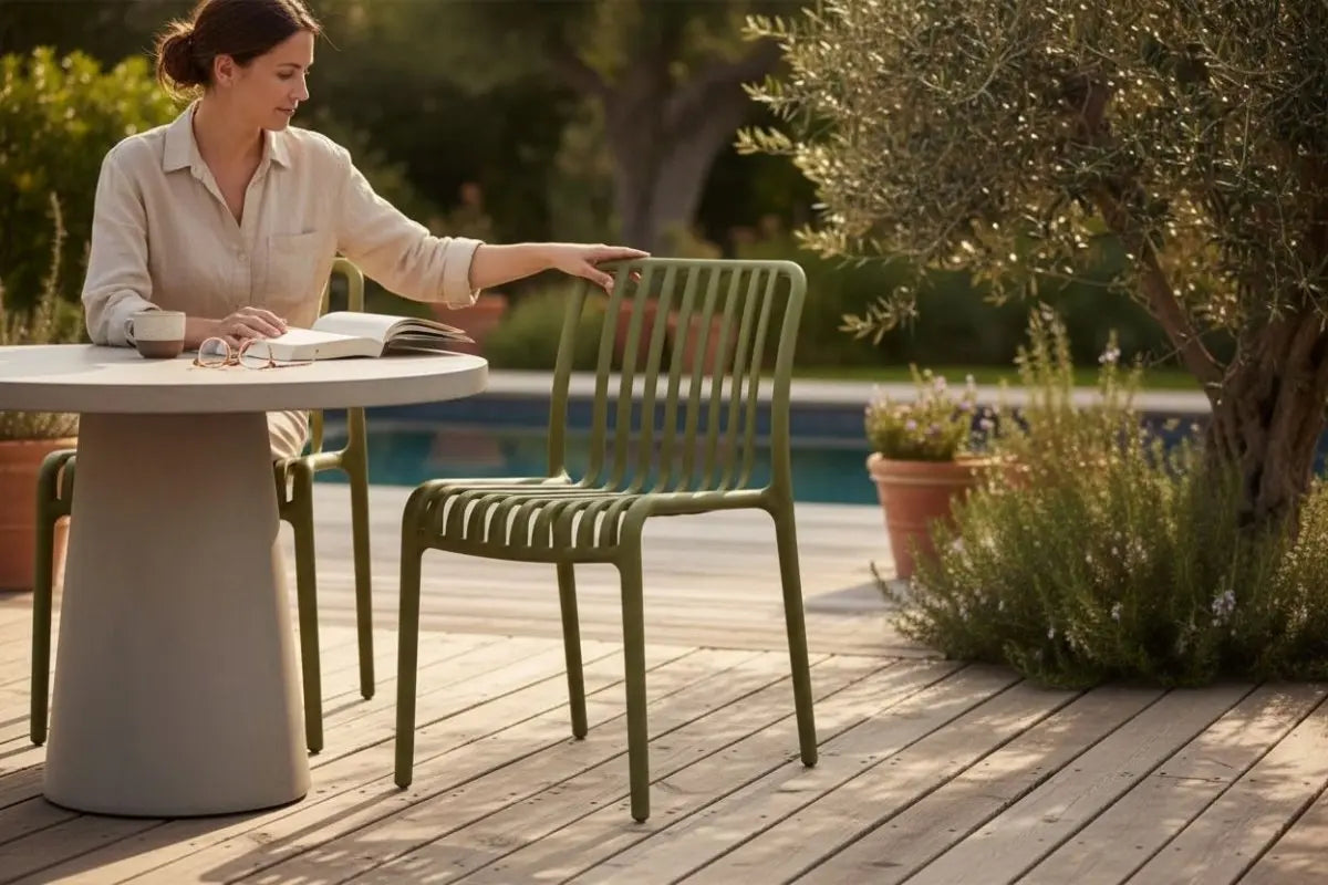 Silla Mono Bloque Ergonomica - Muebles Dummi