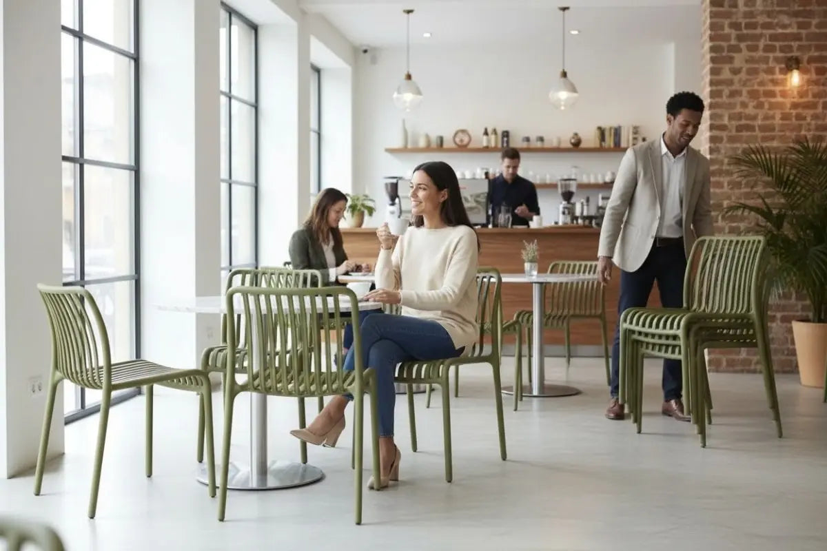 Silla Mono Bloque Ergonomica - Muebles Dummi