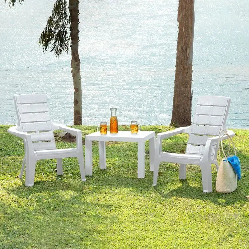 Silla Playera Barú Apariencia Madera - Rimax - Muebles Dummi