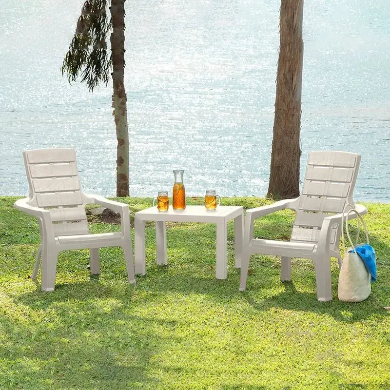 Silla Playera Barú Apariencia Madera - Rimax - Muebles Dummi