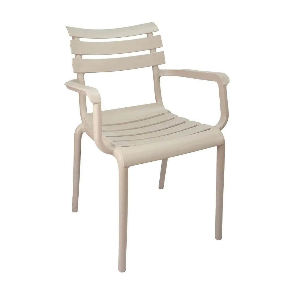 Silla Venecia Con Brazos Para Exterior - Muebles Dummi