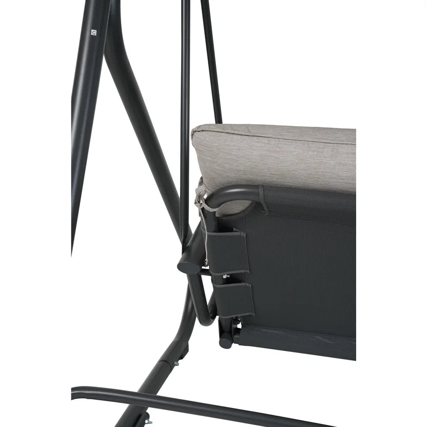 Sillón Columpio Deluxe Triple Con Techo - Muebles Dummi