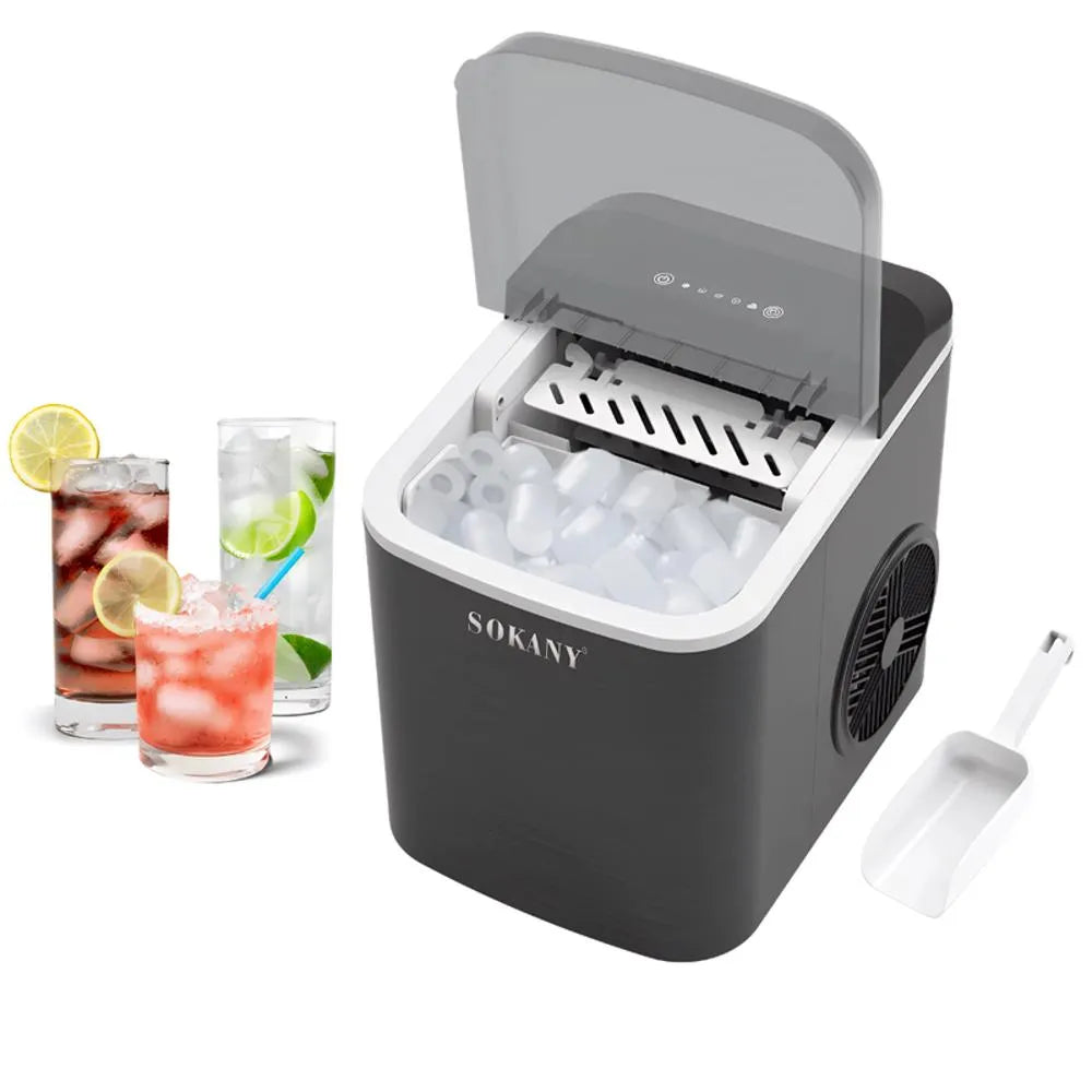 Máquina De Hielo Cubos Sokany