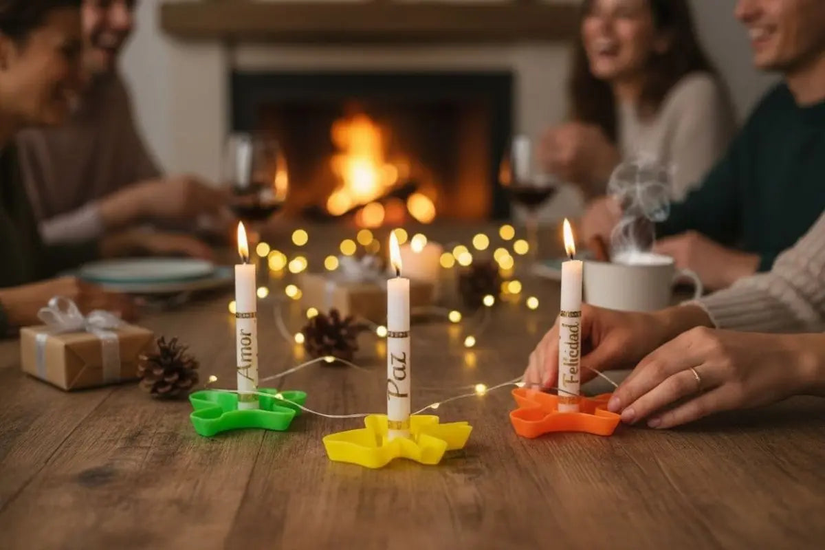 Soporte Para Velas - Set X 5 Unidades - Muebles Dummi